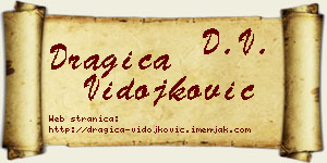 Dragica Vidojković vizit kartica